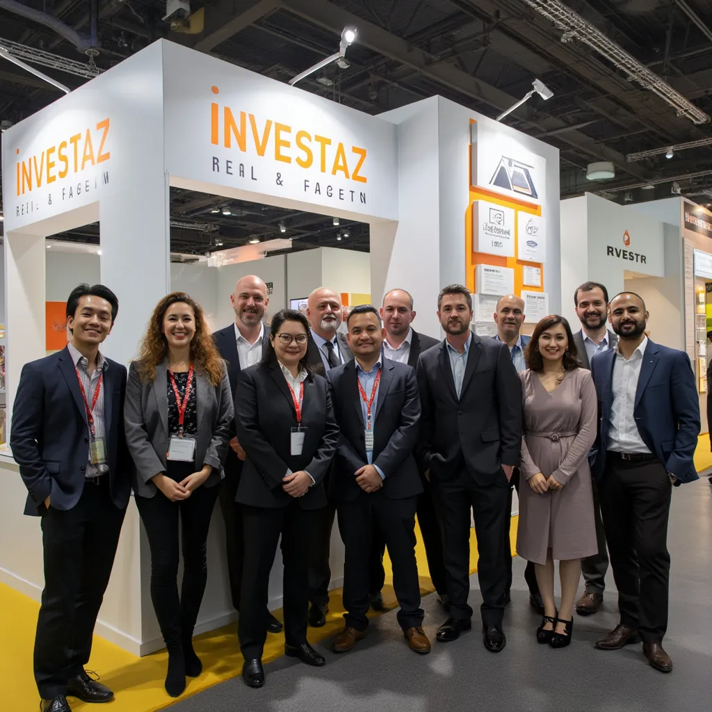 Команда InvestAZ Realty на международной выставке недвижимости